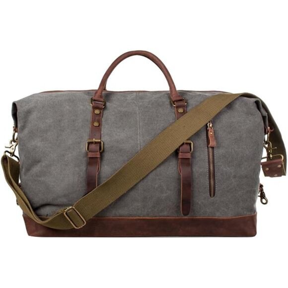 Duffle Bag for Travel Canvas Duffel Bag Carry on Weekender Bag for Men